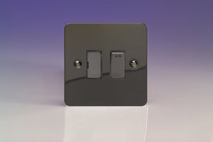 Varilight XFI6ND - 13A Switched Fused Spur + Neon with Metal Inserts