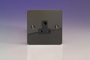 Varilight XFIRP5AB - 1-Gang 5A Round Pin Socket 