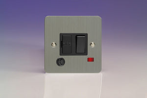 Varilight XFS6FONB - 13A Switched Fused Spur + Neon + Flex Outlet 