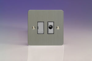 Varilight XFS6UFOD - 13A Unswitched Fused Spur + Flex Outlet with Metal Inserts