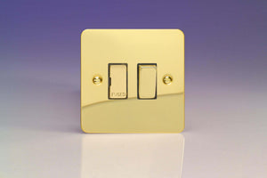 Varilight XFV6D - 13A Switched Fused Spur with Metal Inserts