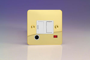 Varilight XFV6FONW - 13A Switched Fused Spur + Neon + Flex Outlet 