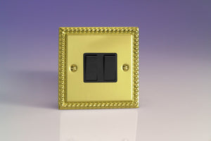 Varilight XG71B - 2-Gang (10A Intermediate Switch + 10A 1- or 2-Way Rocker Switch)