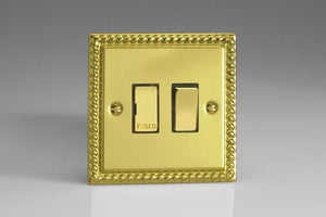 Varilight XG6D - 13A Switched Fused Spur with Metal Inserts