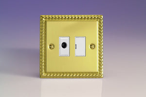 Varilight XG6UFOW - 13A Unswitched Fused Spur + Flex Outlet