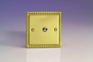 Varilight XG8S - 1-Gang TV Socket, F-Type Satellite