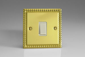 Varilight XGBPW - 1-Gang 10A Retractive Switch