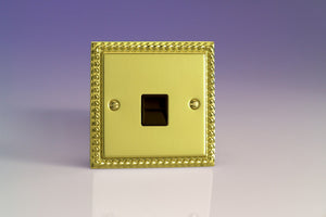 Varilight XGTSB - 1-Gang Telephone Slave (Extension) Socket