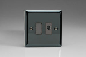 Varilight XI6UFOD - 13A Unswitched Fused Spur + Flex Outlet with Metal Inserts