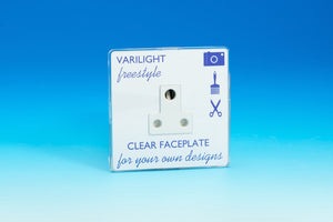 Varilight XIFRP5ACW - 1-Gang 5A Round Pin Socket 