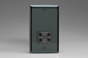 Varilight XISSB - Dual Voltage Shaver Socket 240V/115V 240V/115V