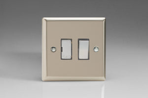 Varilight XN6D - 13A Switched Fused Spur with Metal Inserts