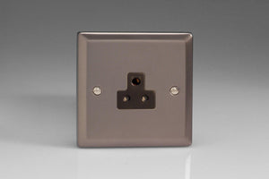 Varilight XRRP2AB - 1-Gang 2A Round Pin Socket