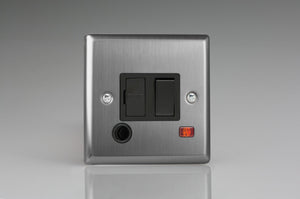 Varilight XT6FONB - 13A Switched Fused Spur + Neon + Flex Outlet 