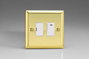 Varilight XV6NW - 13A Switched Fused Spur + Neon 