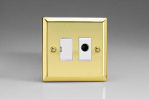 Varilight XV6UFOW - 13A Unswitched Fused Spur + Flex Outlet