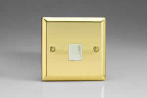 Varilight XVTMW - 1-Gang Telephone Master Socket