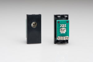 Varilight Z2G8B - Co-axial TV Socket, Female (1 DataGrid Space)