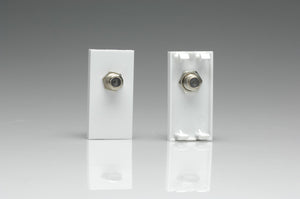 Varilight Z2G8SW - Satellite TV Outlet, F Type (1 DataGrid Space)