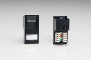 Varilight Z2GRJ456B - RJ45 Cat 6 Module (1 DataGrid Space)