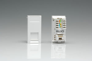 Varilight Z2GRJ45W - RJ45 Cat 5e Module (1 DataGrid Space)