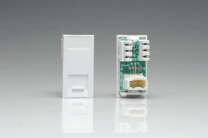 Varilight Z2GTSW - Telephone Slave (Extension) Socket (1 DataGrid Space)