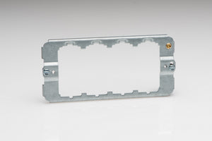 Varilight Z3PGRID4 - 4-Gang Twin Grid Frame (Yoke)