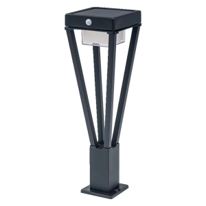 ENDURA Style Solar Bouquet 50cm Post Sensor 6W Black