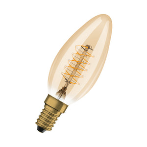 Ledvance Vintage 1906 LED CLASSIC A,B,P SLIM FILAMENT DIMMABLE 25  3.4 W/2200 K GOLD E14