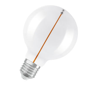 Ledvance Vintage 1906® LED CLASSIC A, Globe and EDISON WITH FILAMENT-MAGNETIC STYLE 16  2.2 W/2700 K CLEAR E27