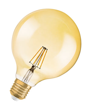 Ledvance Vintage 1906 LED CLASSIC Globe Dimmable 6.5W 824 Gold E27