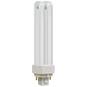 Crompton CLDE13SWW - CFL Double Turn DE Type • Dimmable • 13W • 3000K • G24q-1 4-Pin