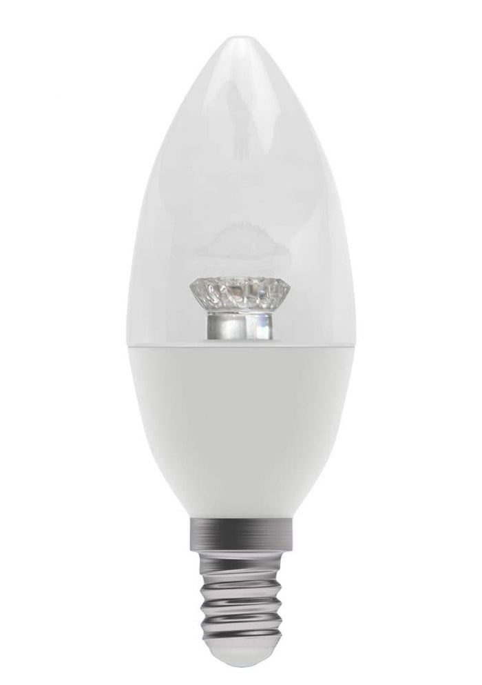 Bell 05077 - 4W LED 35mm Dimmable Candle Clear - SES, 4000K