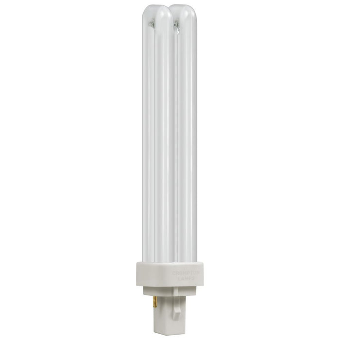 Crompton CLD26SCW - CFL Double Turn D Type • 26W • 4000K • G24d-3 2-Pin