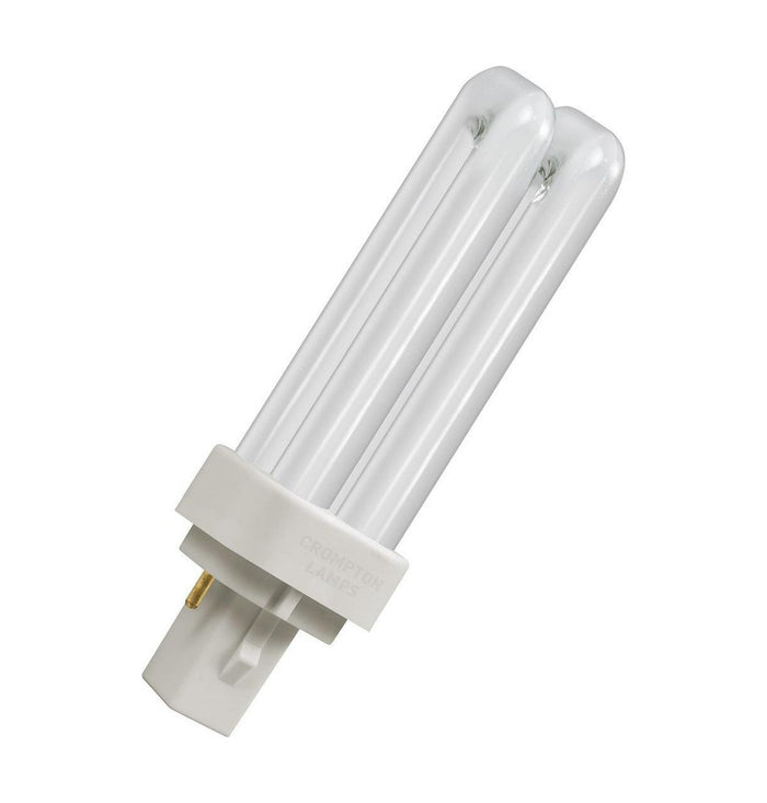 Crompton CLD10SWW G24d-1 10W PLC Warm White Light Bulb