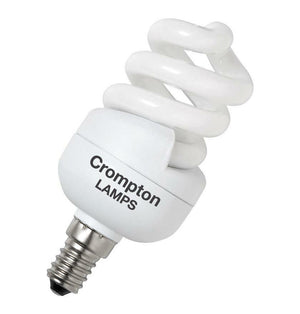 Crompton BPCFT211WWSES-1BL SES-E14 11W Helix Spiral Warm White Light Bulb