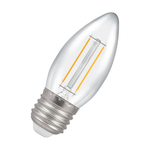 Crompton 15623 ES-E27 2.2W Candle Warm White Light Bulb