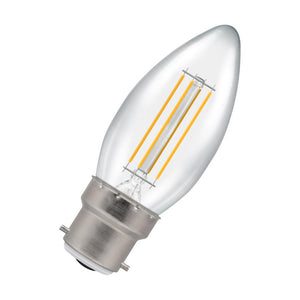 Crompton 15678 BC-B22d 4.2W Candle Warm White Light Bulb
