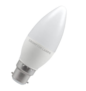 Crompton 11366 BC-B22d 5.5W Candle Daylight Light Bulb