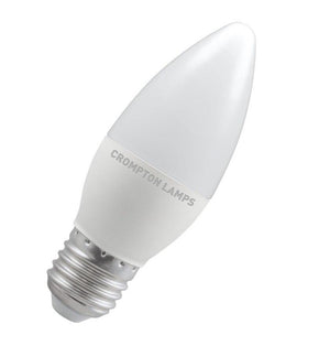 Crompton 11311 ES-E27 5.5W Candle Warm White Light Bulb