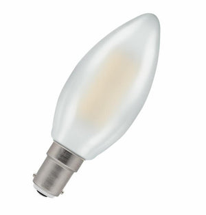 Crompton 7185 SBC-B15d 5W Candle Warm White Light Bulb