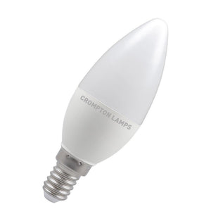 Crompton 13490 SES-E14 5W Candle Warm White Light Bulb