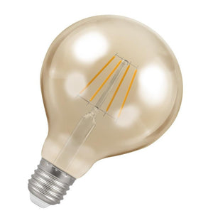 Crompton 4290 ES-E27 5W Globe Extra Warm White Light Bulb