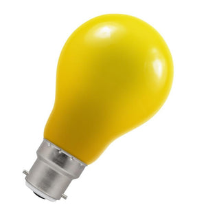 Crompton 4160 BC-B22d 1.5W GLS Yellow Light Bulb