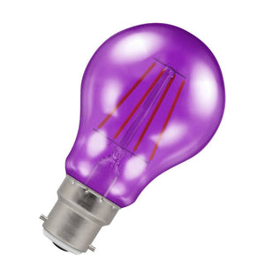 Crompton 13735 BC-B22d 4.5W GLS Purple Light Bulb