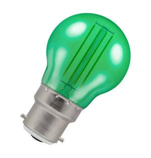 Crompton 13834 BC-B22d 4.5W Golfball Green Light Bulb