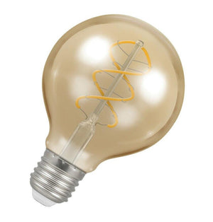 Crompton 6621 ES-E27 4.9W Globe Extra Warm White Light Bulb