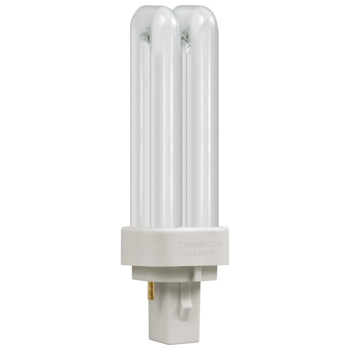 Crompton CLD10SCW - CFL Double Turn D Type • 10W • 4000K • G24d-1 2-Pin