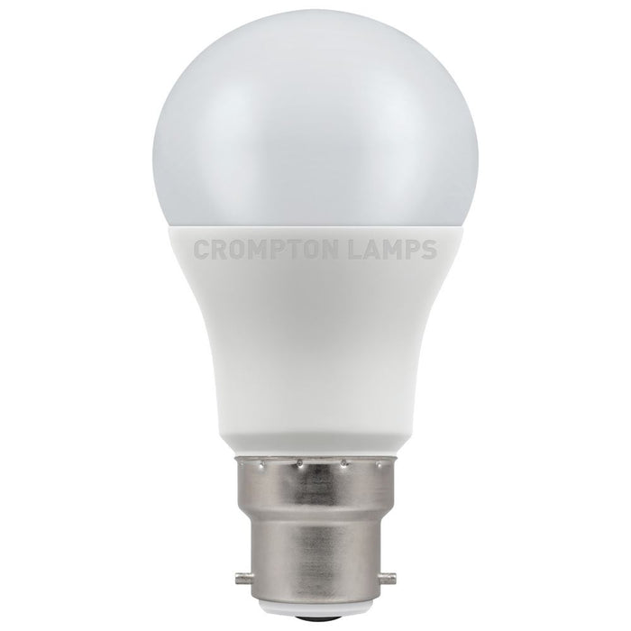 Crompton 11731 - LED GLS Thermal Plastic • 8.5W • 4000K • BC-B22d