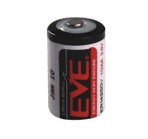 Eve ER14250V Lithium 3.6v 1/2AA battery (fits various Visonic products)